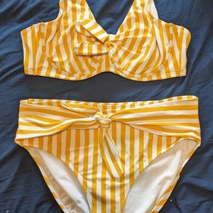 High Waisted Plus Size Bikini